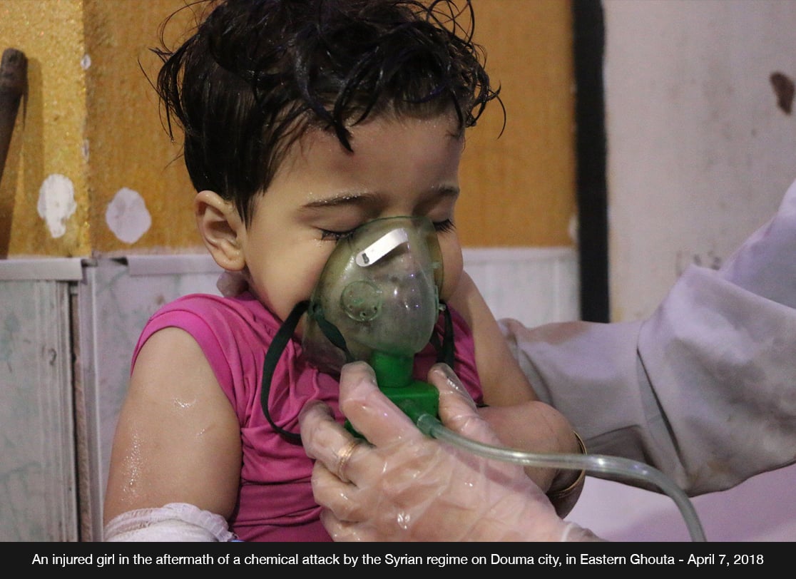 Syrian Civil Society Urge  European Response to Douma Chemical Atrocity