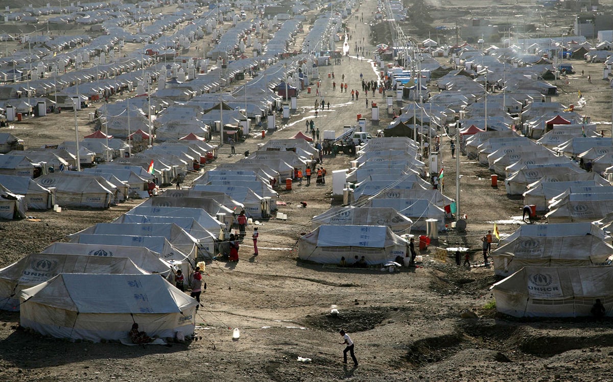 اللاجئين السوريين