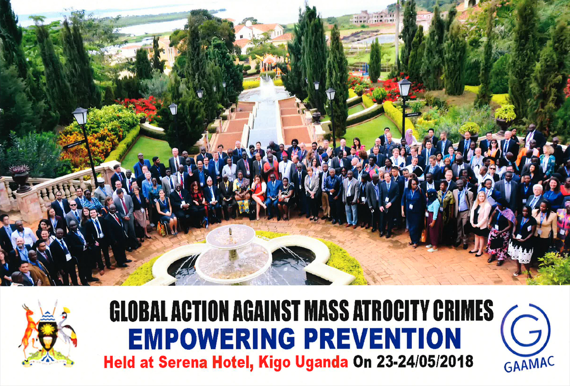 أوغندا: الشبكة السورية لحقوق الإنسان تُشارك في الاجتماع الدولي الثالث للتَّحرك العالمي ضدَّ الجرائم الفظيعة