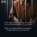 توثيق ما لا يقل عن 186 حالة اعتقال/ احتجاز تعسفي في آب بينهم 17 طفلاً و11 سيدات