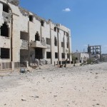 القصر العدلي في معرة النعمان بإدلب 17-4-2015