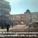 مجزرة- دركوش – ادلب 26-4-2015 للنشر