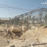 خروج محطة تحويل كهرباء سراقب بريف ادلب عن الخدمة بقصف الطيران الروسي 22 9 2017
