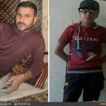إياد المغير وطفله مازن