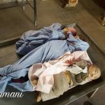 3 أطفال قتلهم النظام السوري مع والدتهم في مدينة دوما بالغوطة الشرقية 17 11 2017