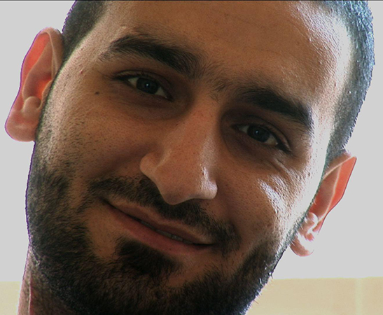 The media activist Osama Khaled al Habali 
