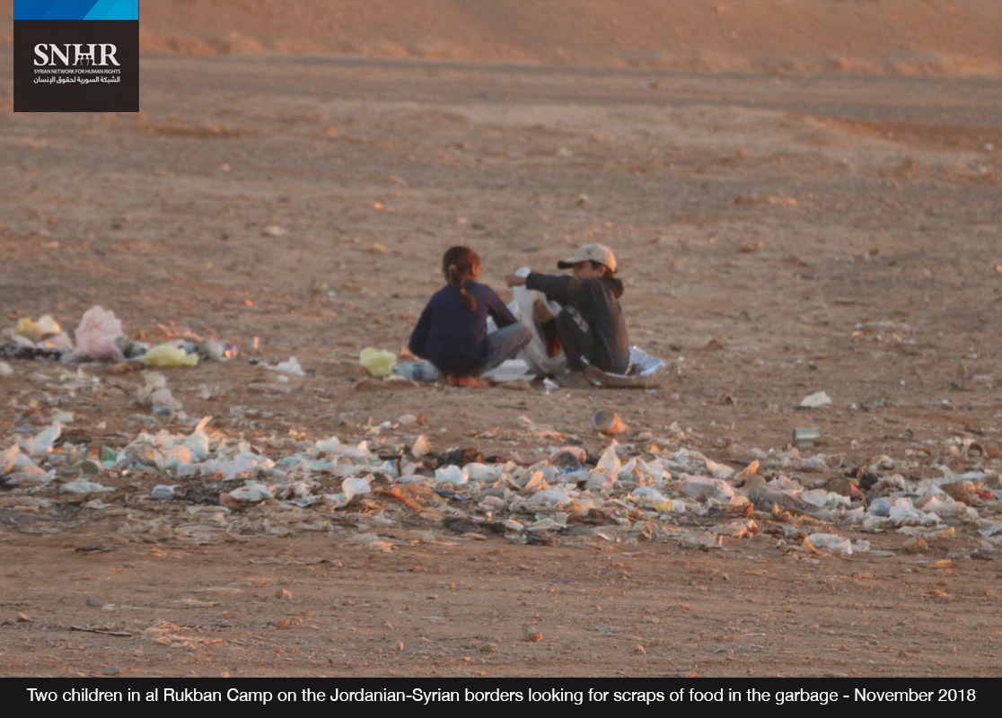 The Jordanian Government Bears Direct Responsibility for the Suffering in al Rukban Camp