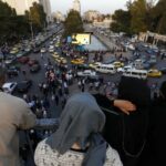 A few of the families of detainees and persons forcibly disappeared by the Syrian regime gather in the President s Bridge area of Damascus city